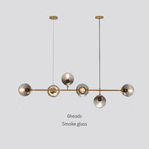 Ruby Glass Chandelier