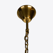Brass Monte Carlo Grande Chandelier 26.8"