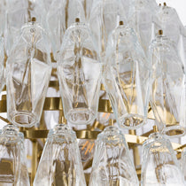 Clear Pallina Chandelier 28"