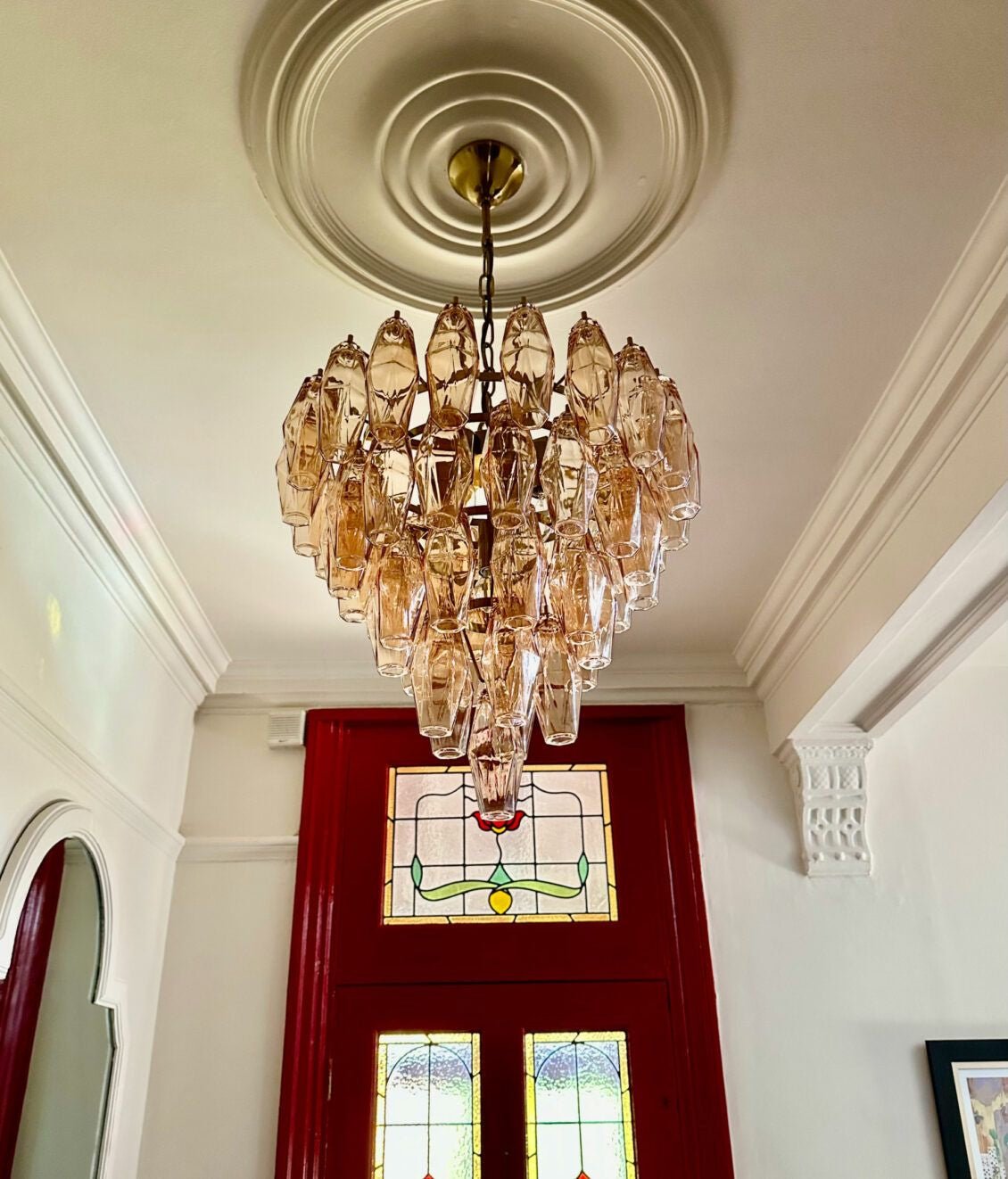 Asti Murano Glass Chandelier