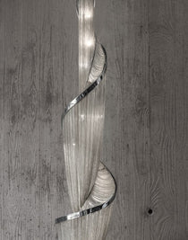 Twilight Spiral Chain Chandelier
