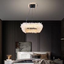 Cervine Quartz Stone Square Geode Quartz Crystal Chandelier