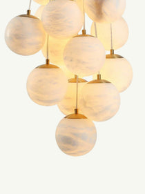 Aspen 13 Chandelier Alabaster