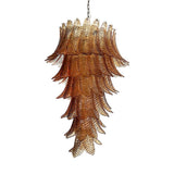 Elegant Rosalind Murano Amber Chandelier - CasaraHouse