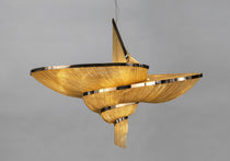 Spiral Elegance Chain Chandelier