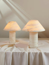 Ella Table Lamp Alabaster