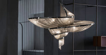Spiral Elegance Chain Chandelier