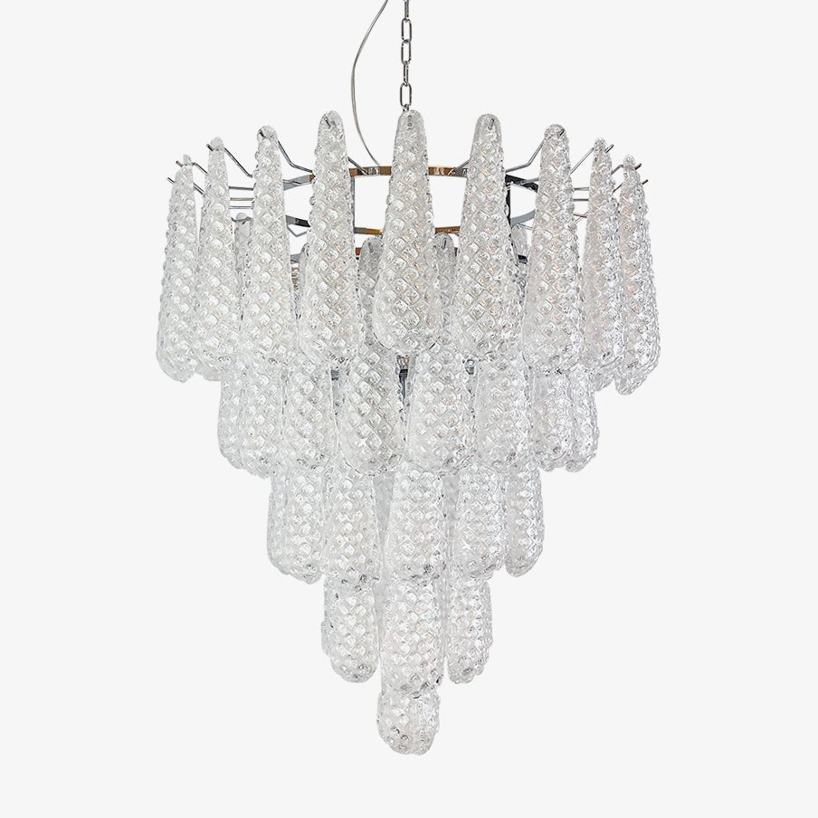Murano Glass Droplet Chandelier Secondary image