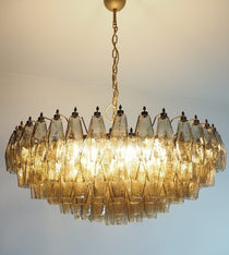 Murano Chandelier – Poliedri – 185 glass