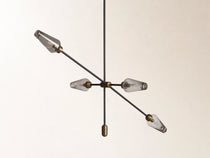 Arrow Bronze Chandelier