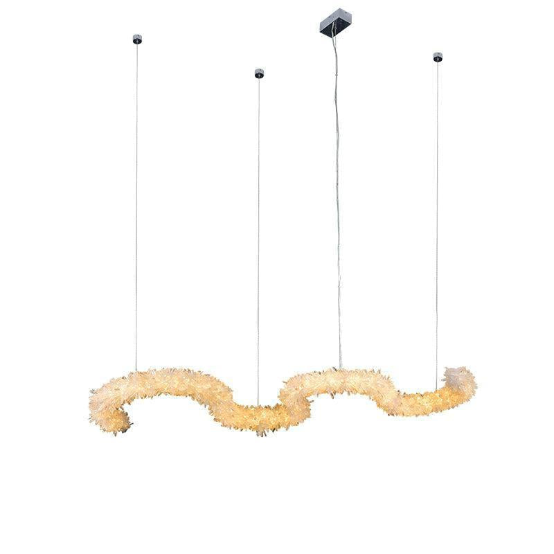 Spiral Rock Crystal Dining Room Creative Chandelier Main image
