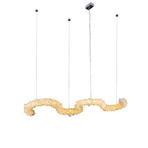 Spiral Rock Crystal Dining Room Creative Chandelier