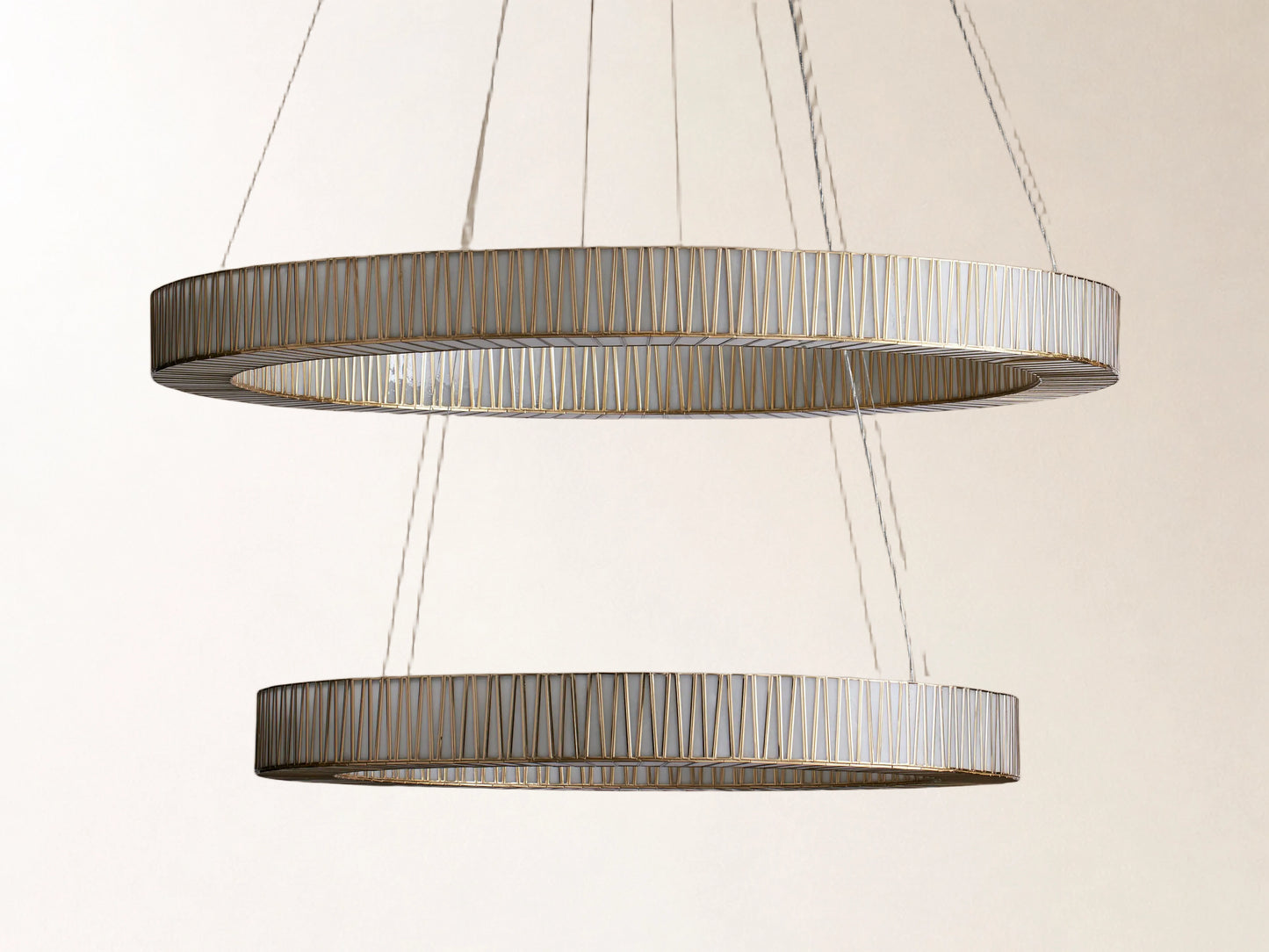 Jeunet 2-Tier Round Chandelier