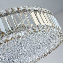 Luxury Round  Shape 1-tier Crystal Chandelier