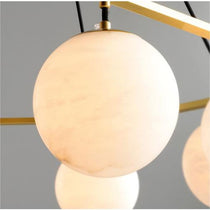 Orbia Alabaster Globe Chandelier