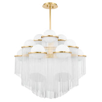 CANYON 12 LIGHTS CELESTIAL CRYSTAL CHANDELIER 26" 31.5" 40"D