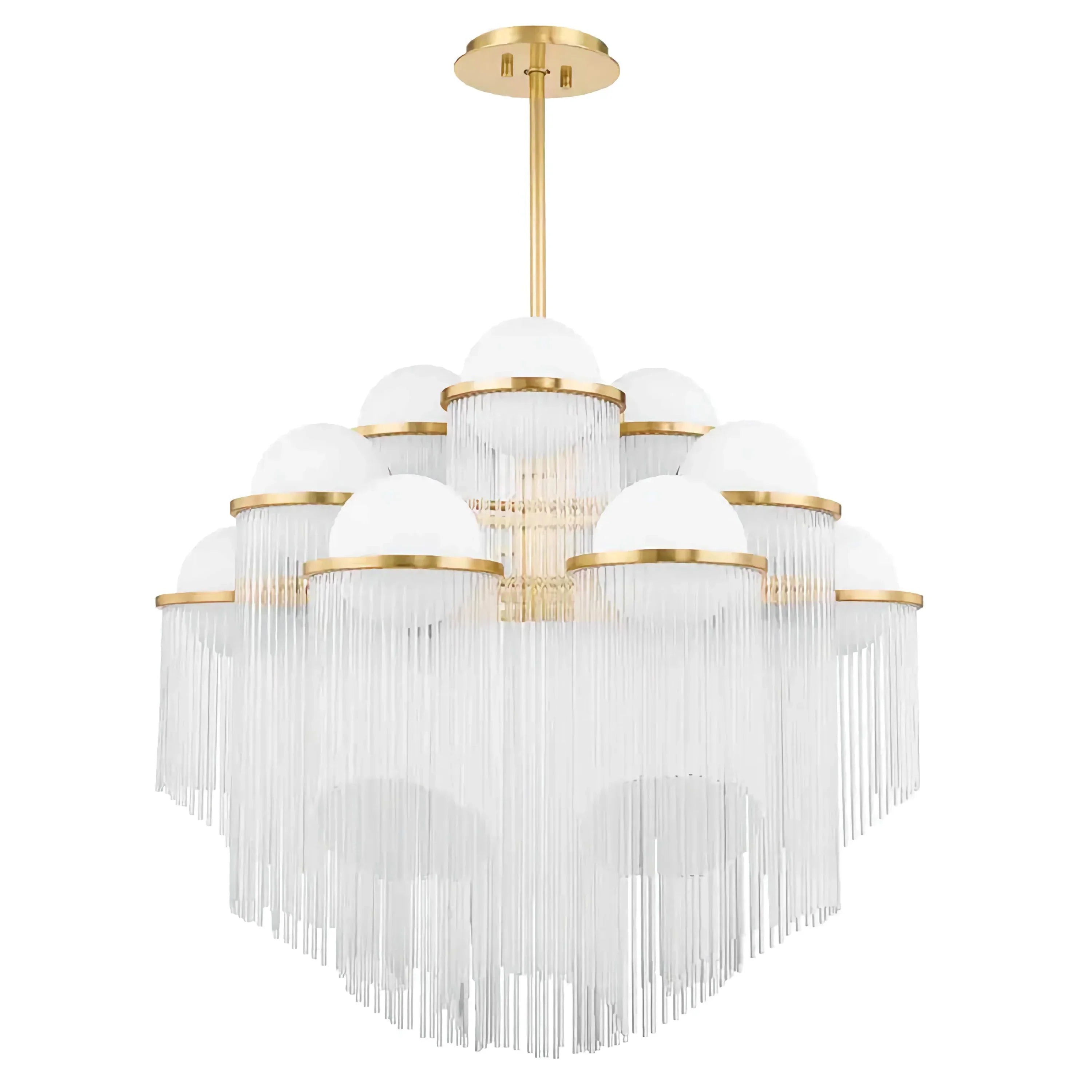 CANYON 12 LIGHTS CELESTIAL CRYSTAL CHANDELIER 26" 31.5" 40"D