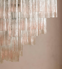 Chiara Glass Chandelier 30"W
