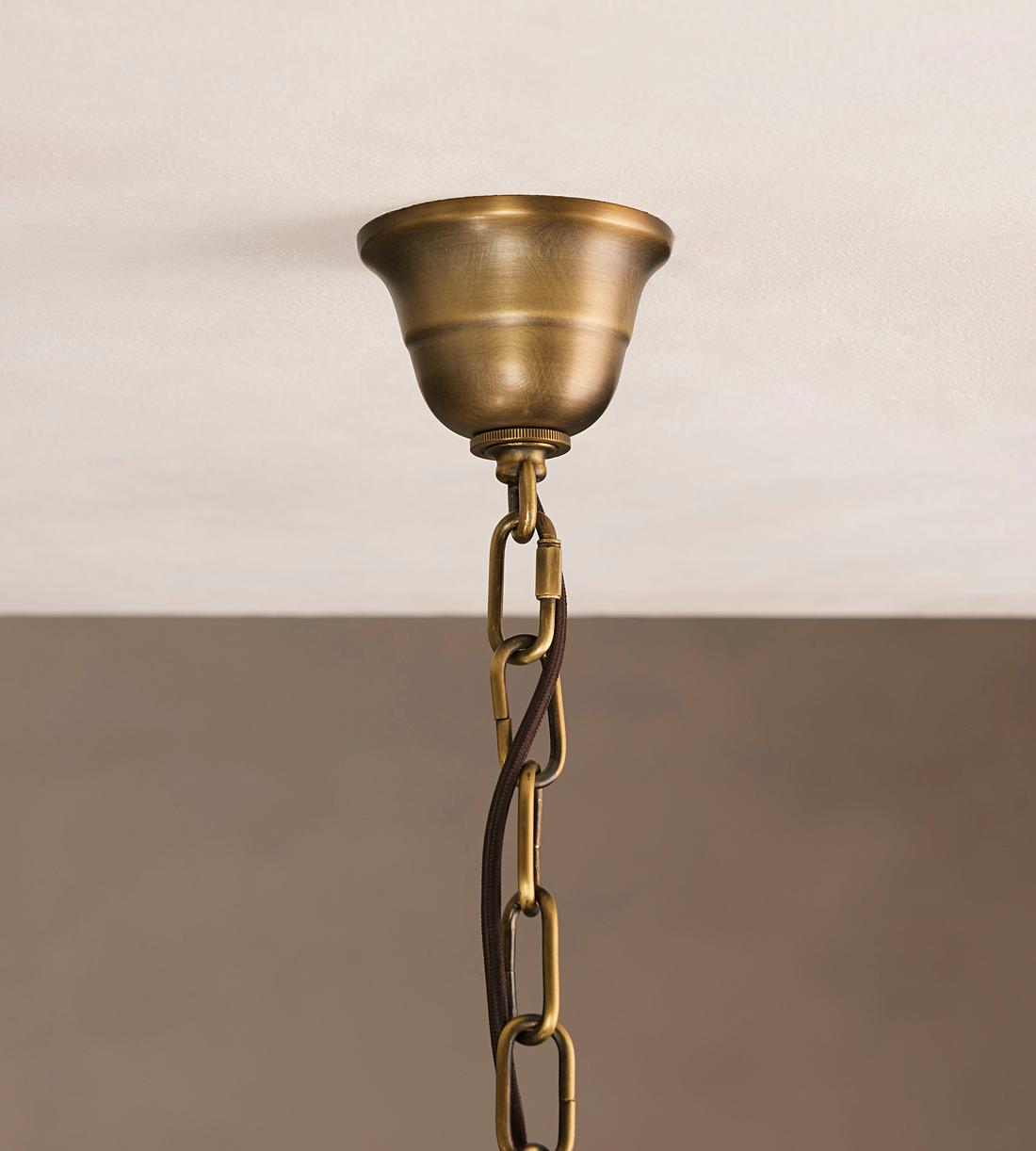 Chiara Glass Chandelier 30"W