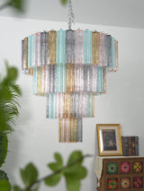 Modern Lustrava Prism Chandelier - CasaraHouse