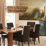 Luxury Amor Ghiaccio Glass Oval Chandelier 54"W/65"W - CasaraHouse