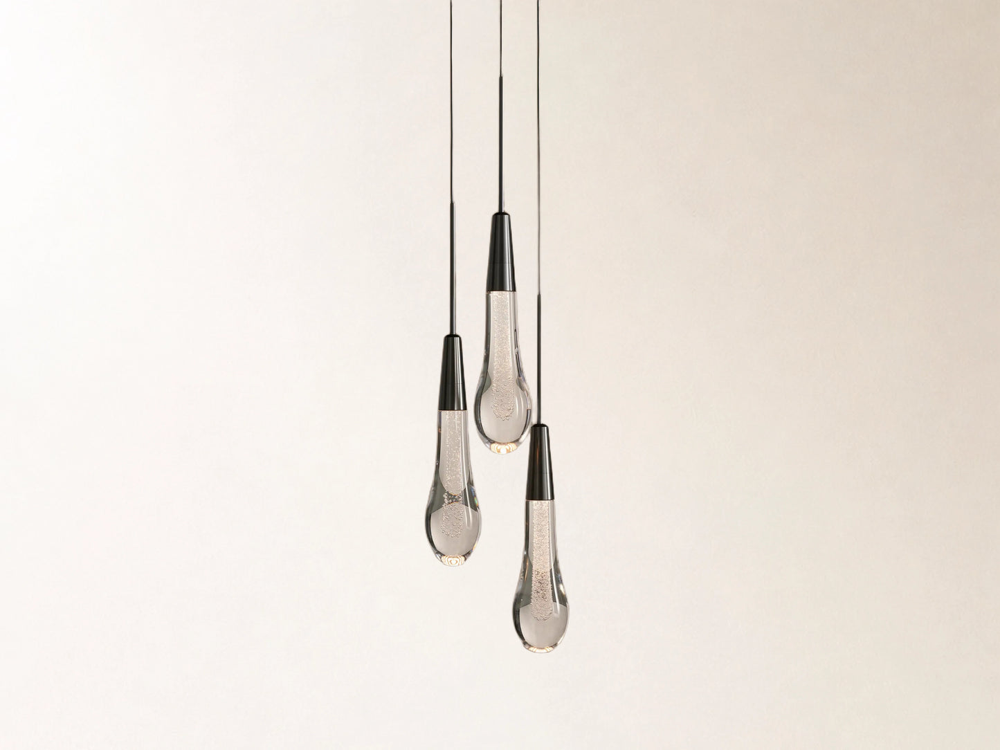 Soltaire Cluster Pendant