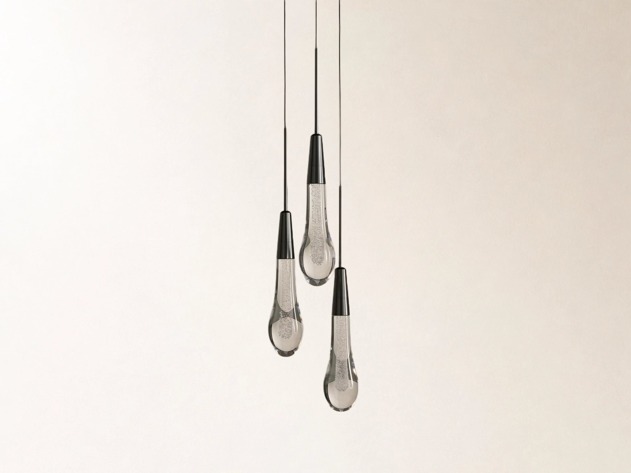 Soltaire Cluster Pendant