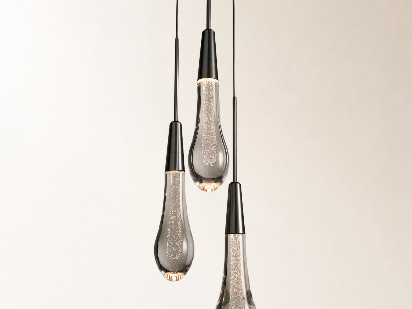 Soltaire Cluster Pendant
