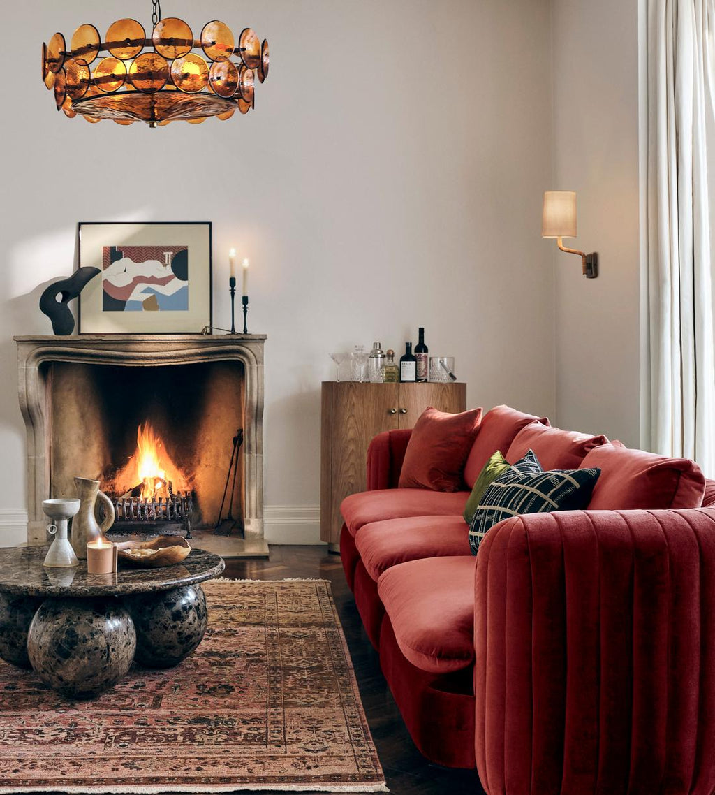 Lorenzo Murano Glass Chandelier