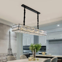 Mariano Kitchen Island Modern Crystal Chandelier