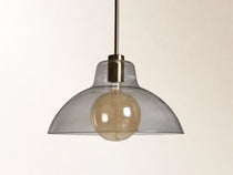 Bauer Dome Pendant with Bulb