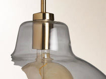 Bauer Dome Pendant with Bulb