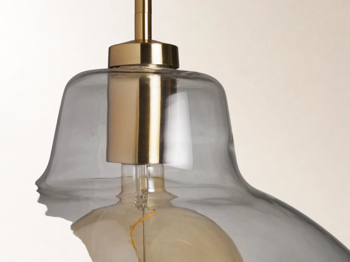 Bauer Dome Pendant with Bulb