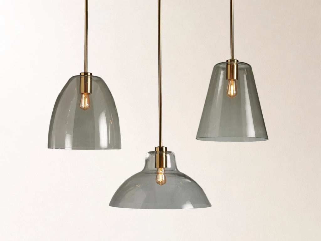 Bauer Dome Pendant with Bulb