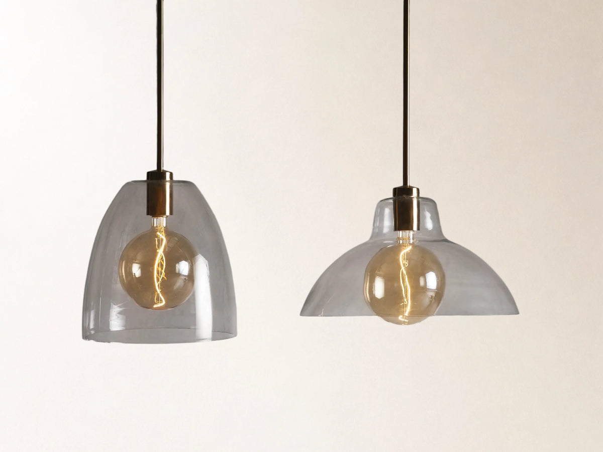 Bauer Dome Pendant with Bulb