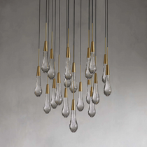 Soltaire Crystal Round Chandelier 17" 24" 36" 48" 58"D
