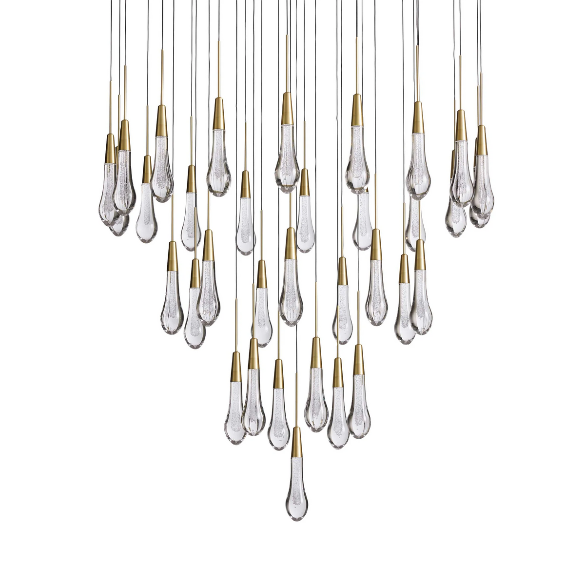 Soltaire Crystal Round Chandelier 17" 24" 36" 48" 58"D