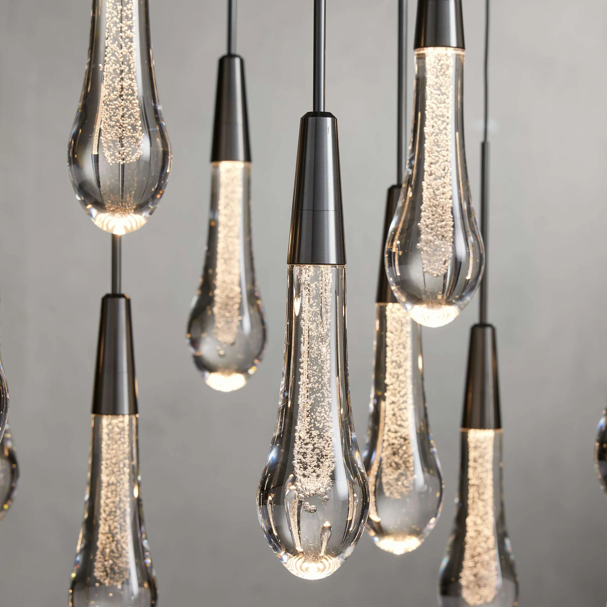 Soltaire Crystal Round Chandelier 17" 24" 36" 48" 58"D