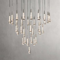 Soltaire Crystal Round Chandelier 17" 24" 36" 48" 58"D