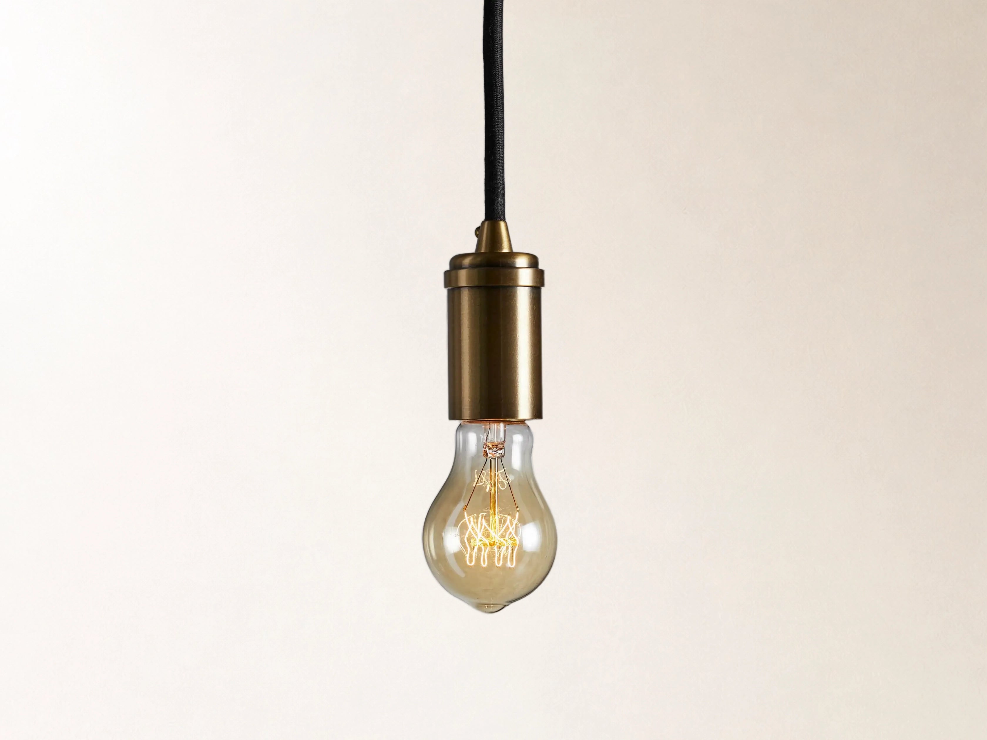 Ohlson Brass Swag Pendant Secondary image