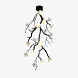 Contemporary Large Long Branch Flower Chandelier - CasaraHouse