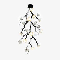 Large Long Branch Flower Chandelier