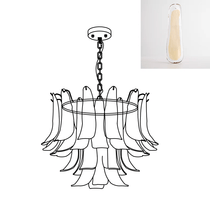 Murano Glass Leaf Chandelier