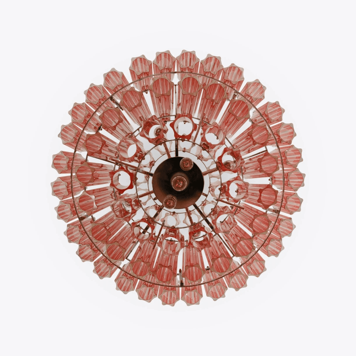 Pink Palermo Murano Glass Chandelier