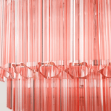 Designer Pink Palermo Murano Chandelier