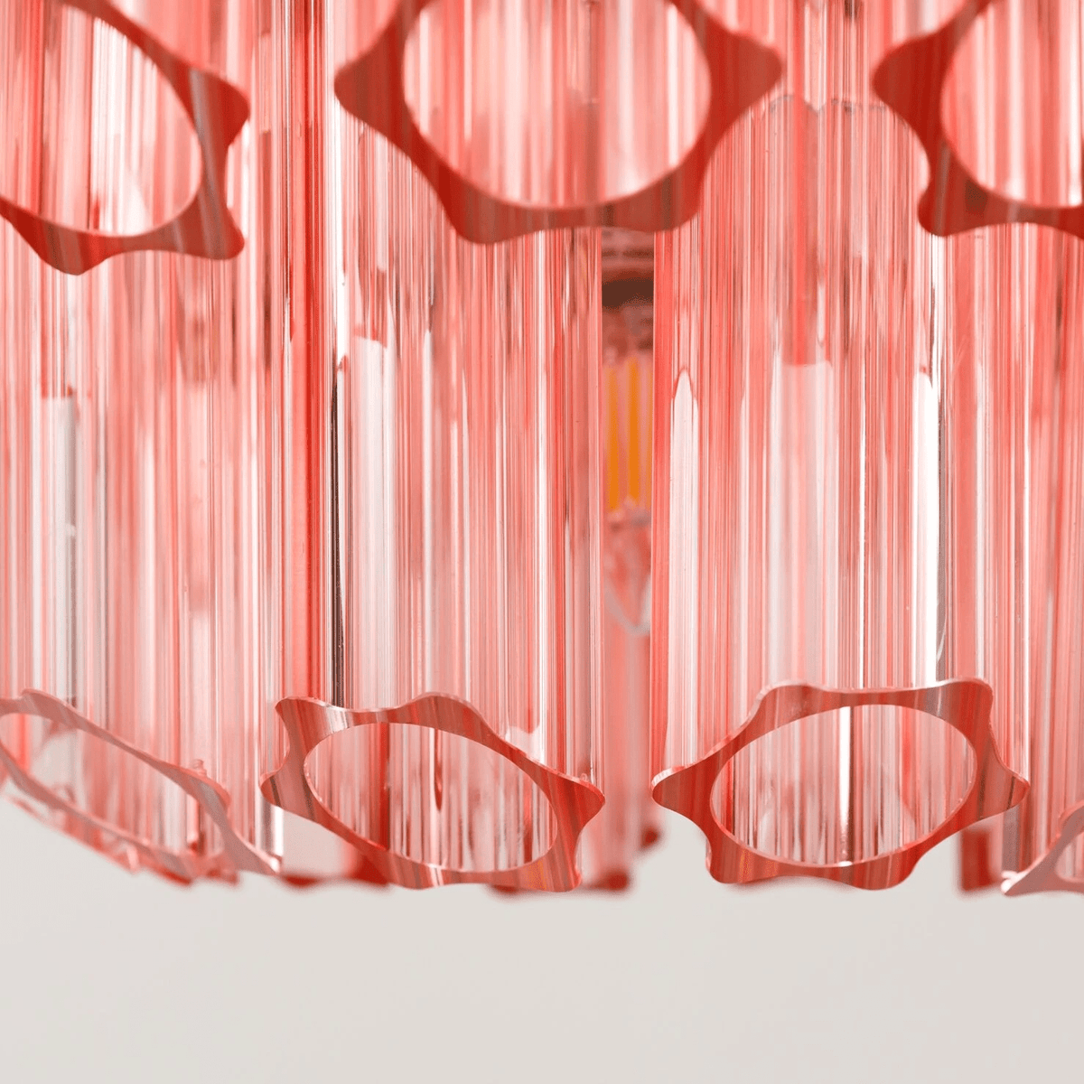 Pink Palermo Murano Glass Chandelier