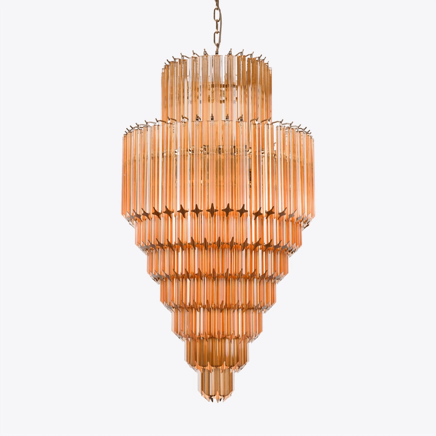 Raphael Murano Glass Chandelier