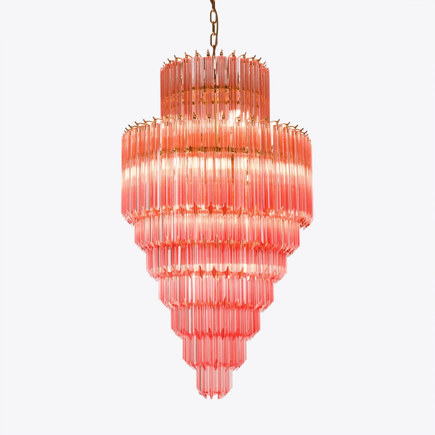 Raphael Murano Glass Chandelier