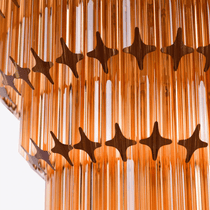 Raphael Murano Glass Chandelier