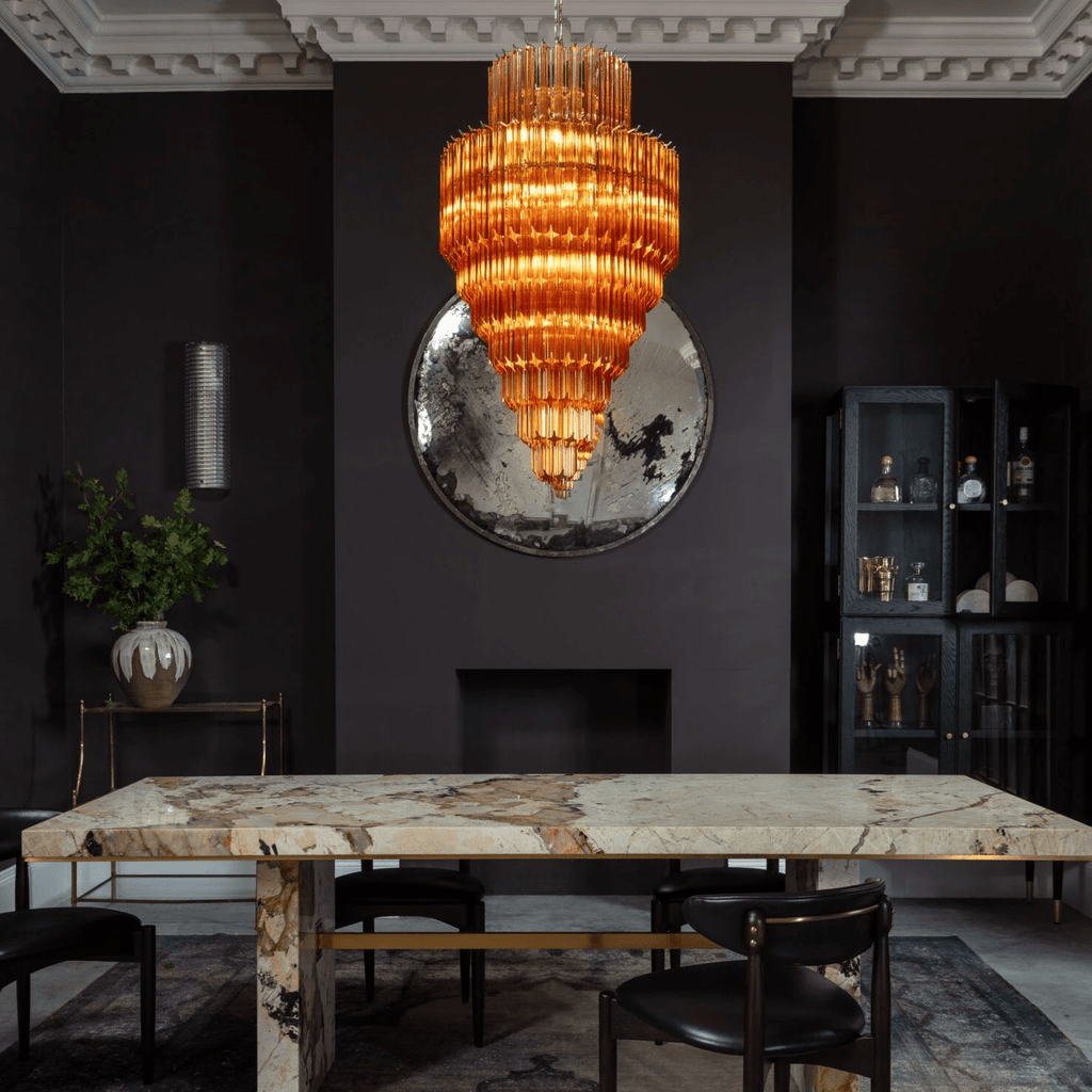 Raphael Murano Glass Chandelier